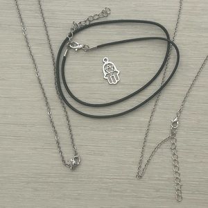 Hamsa Pendant with choice of Necklace